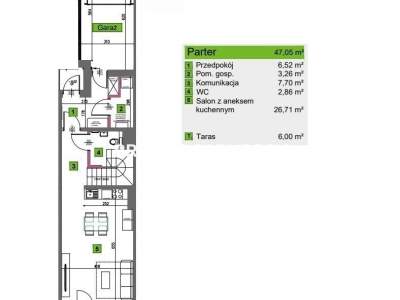         Casas para Alquilar, Kraków, Kliny | 144 mkw