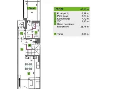         Casas para Alquilar, Kraków, Kliny | 142 mkw