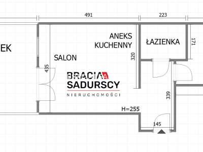         Flats for Sale, Kraków, Macieja Dębskiego | 41 mkw