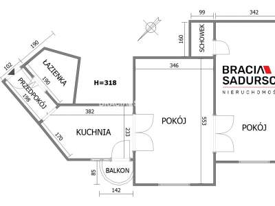         Apartamentos para Alquilar, Kraków, Al. Aleje Zygmunta Krasińskiego | 59 mkw