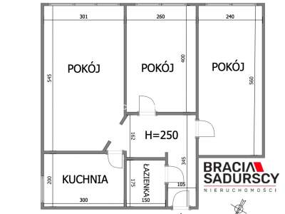         Flats for Sale, Kraków, Radzikowskiego | 55 mkw