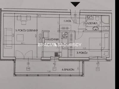         Apartamentos para Alquilar, Kraków, Ostatnia | 47 mkw