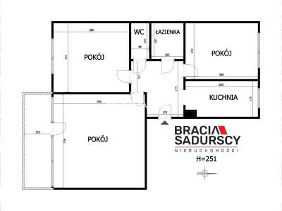         Apartamentos para Alquilar, Kraków, Bojki | 61 mkw