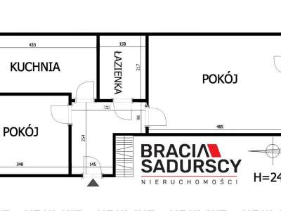         Квартиры для Продажа, Kraków, Młyńska | 43 mkw