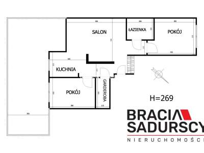         Wohnungen zum Kaufen, Kraków, Kazimierza Chałupnika | 61 mkw