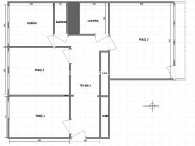         Apartamentos para Alquilar, Kraków, Mała Góra | 61 mkw