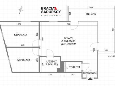         Flats for Sale, Kraków, Reduta | 59 mkw