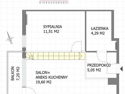         Wohnungen zum Kaufen, Kraków, Stawowa | 62 mkw