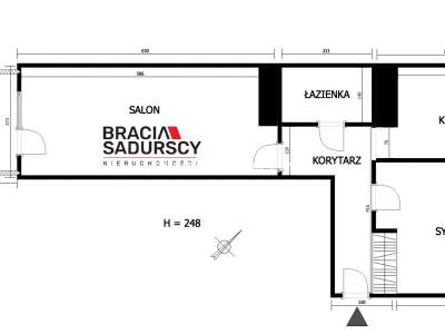         Apartamentos para Alquilar, Kraków, Os. Kazimierzowskie | 44 mkw