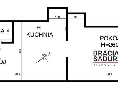         Apartamentos para Alquilar, Kraków, Łobzowska | 36 mkw