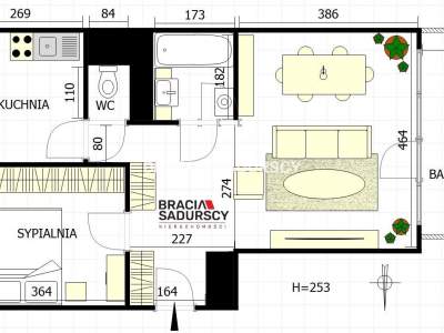         Apartamentos para Alquilar, Kraków, Barbary | 49 mkw