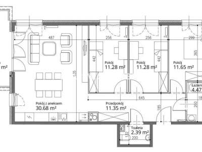         Квартиры для Продажа, Kraków, Armii Krajowej - Okolice | 83 mkw