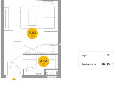         Flats for Sale, Kraków, Wita Stwosza | 16 mkw