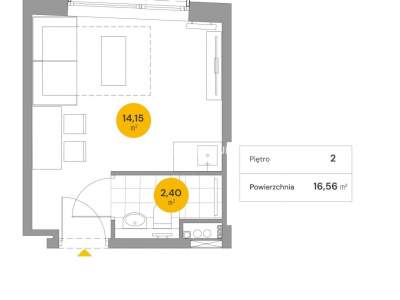         Wohnungen zum Kaufen, Kraków, Wita Stwosza | 16 mkw