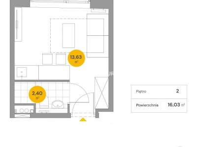         Apartamentos para Alquilar, Kraków, Wita Stwosza | 16 mkw