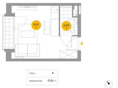         Квартиры для Продажа, Kraków, Wita Stwosza | 17 mkw