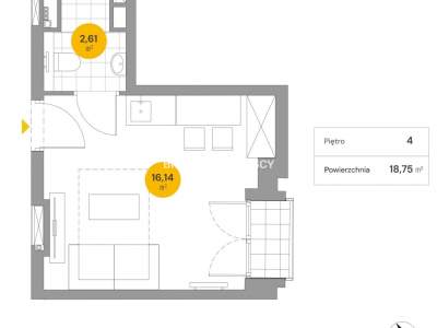         Apartamentos para Alquilar, Kraków, Wita Stwosza | 18 mkw