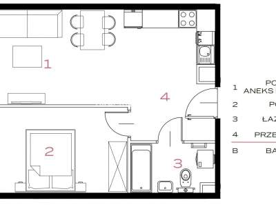         Apartamentos para Alquilar, Kraków, 29 Listopada - Okolice | 50 mkw