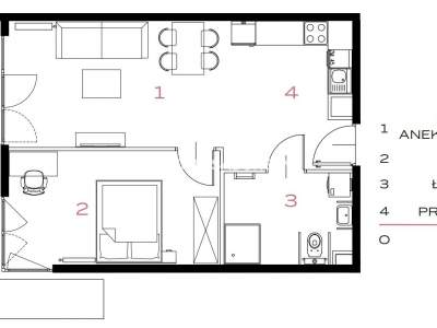         Apartamentos para Alquilar, Kraków, 29 Listopada - Okolice | 50 mkw