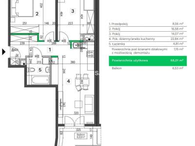         Apartamentos para Alquilar, Kraków, Wincentego Witosa | 67 mkw