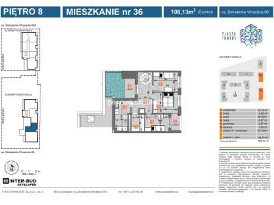         Mieszkania na Sprzedaż, Kraków, Os. Piastów | 108 mkw