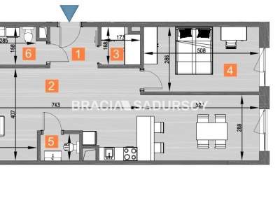         Apartamentos para Alquilar, Kraków, Os. Piastów | 86 mkw