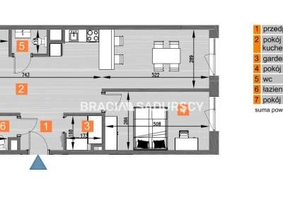         Apartamentos para Alquilar, Kraków, Os. Piastów | 86 mkw