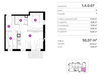         Apartamentos para Alquilar, Kraków, Rydlówka | 50 mkw