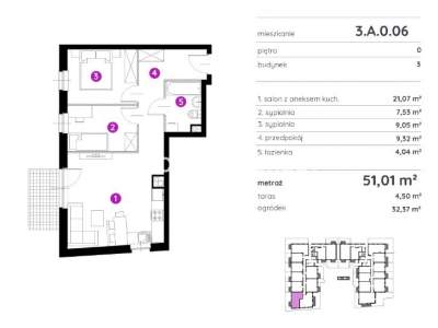         Apartamentos para Alquilar, Kraków, Rydlówka | 51 mkw