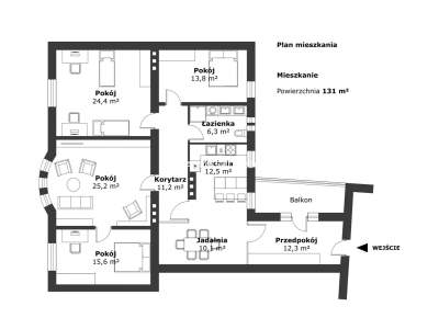         Apartamentos para Alquilar, Kraków, Lubicz | 131 mkw