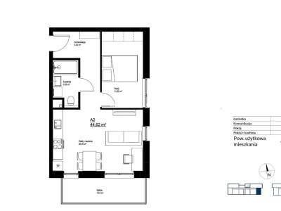         Apartamentos para Alquilar, Kraków, Bieżanów | 53 mkw