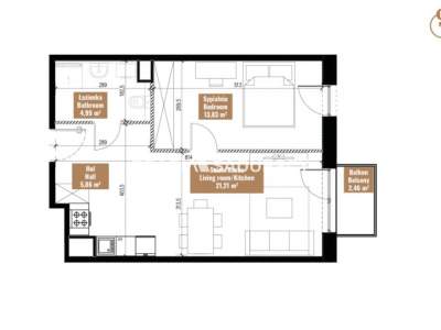         Apartamentos para Alquilar, Kraków, Zabłocie | 46 mkw