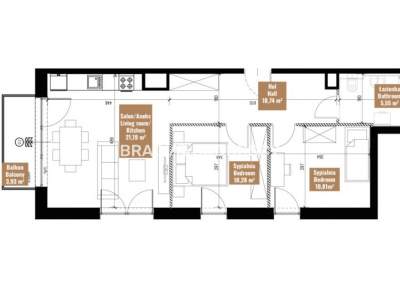         Apartamentos para Alquilar, Kraków, Zabłocie | 58 mkw