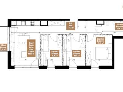         Flats for Sale, Kraków, Zabłocie | 67 mkw