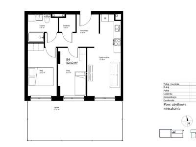         Apartamentos para Alquilar, Kraków, Bieżanów | 52 mkw