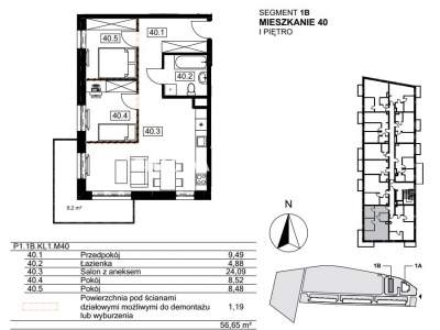         Apartamentos para Alquilar, Kraków, Agatowa | 56 mkw