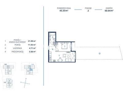         Квартиры для Продажа, Kraków, Bunscha | 43 mkw