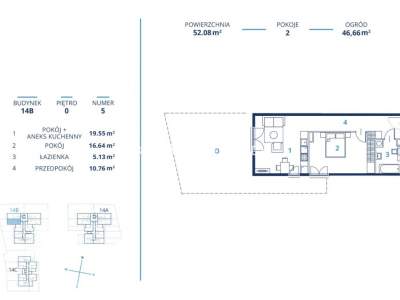         Apartamentos para Alquilar, Kraków, Bunscha | 52 mkw