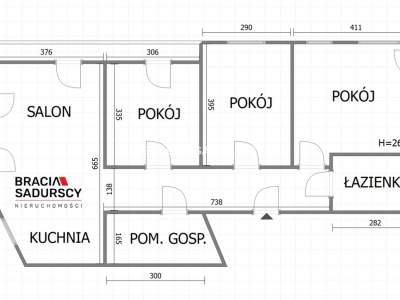         Flats for Sale, Kraków, Komuny Paryskiej  | 81 mkw