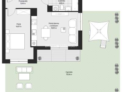         Apartamentos para Alquilar, Kraków, Piasta Kołodzieja | 44 mkw