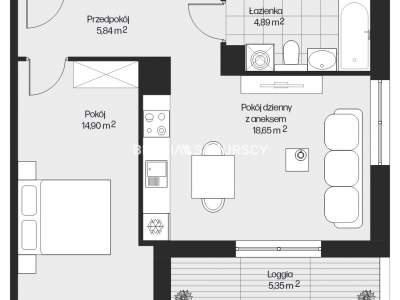         Apartamentos para Alquilar, Kraków, Piasta Kołodzieja | 44 mkw