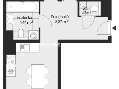         Apartamentos para Alquilar, Kraków, Piasta Kołodzieja | 56 mkw