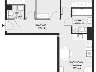         Apartamentos para Alquilar, Kraków, Piasta Kołodzieja | 69 mkw