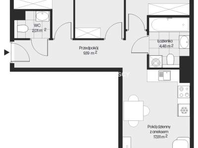         Apartamentos para Alquilar, Kraków, Piasta Kołodzieja | 69 mkw