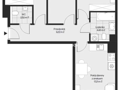         Apartamentos para Alquilar, Kraków, Piasta Kołodzieja | 70 mkw