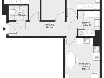         Apartamentos para Alquilar, Kraków, Piasta Kołodzieja | 71 mkw