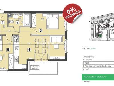         Flats for Sale, Kraków, Wincentego Witosa | 54 mkw