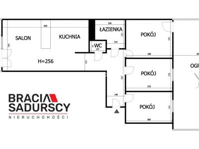         Apartamentos para Alquilar, Kraków, Bociana | 72 mkw