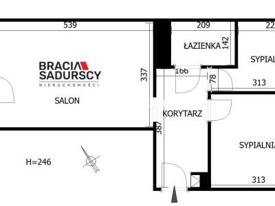         Apartamentos para Alquilar, Kraków, Wielkotyrnowska | 43 mkw