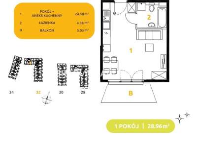         Apartamentos para Alquilar, Kraków, 29 Listopada - Okolice | 28 mkw